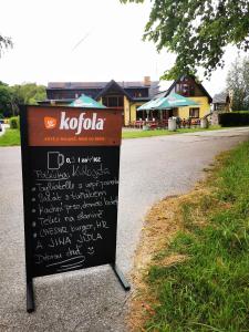 Certifikát, hodnocení, plakát nebo jiný dokument vystavený v ubytování Penzion Kovářov