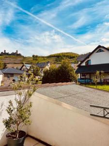 a view from the roof of a house at Ferienwohnungen Klaß in Alken