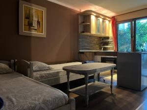 A seating area at Paunovi Guest House
