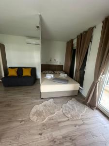 Postel nebo postele na pokoji v ubytování Ruby's Home