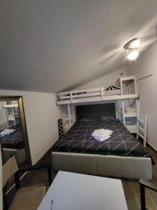 Posteľ alebo postele v izbe v ubytovaní Studio apartman Diklo