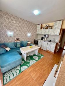 Η κουζίνα ή μικρή κουζίνα στο Panorama Dreams Apartment