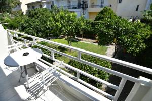 Balkón nebo terasa v ubytování Casa al' tati