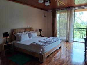 Postel nebo postele na pokoji v ubytování BA Viila