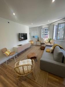 Et tv og/eller underholdning på YBH Villa Valentina - Apartamentos Turísticos