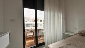 Krevet ili kreveti u jedinici u okviru objekta Sublime one-bedroom apartamentnr6
