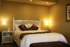 Ένα ή περισσότερα κρεβάτια σε δωμάτιο στο Lovely Concordia, rental unit with free parking