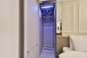 Rubato Hotel Ulsan Junggu客房内的一张或多张床位