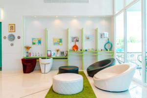 Zona d'estar a Tamarind Garden Hotel