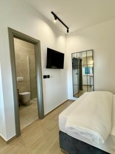 Koupelna v ubytování LUX Apartments