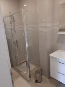Koupelna v ubytování Apartmani Marija Mljet
