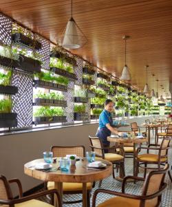 Restaurace v ubytování Hyatt Centric Ballygunge Kolkata