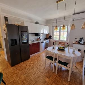 Kuchyň nebo kuchyňský kout v ubytování Apartment Bakarosa