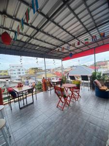 Restaurace v ubytování Jenny Hostel HuaHin