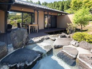 Náttúran í nágrenni ryokan-gistingarinnar