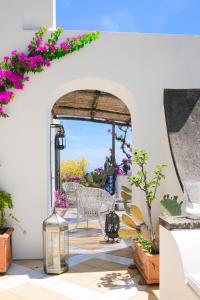 A garden outside Villa Trara