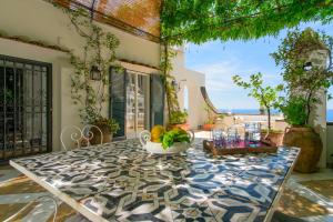 A balcony or terrace at Villa Trara