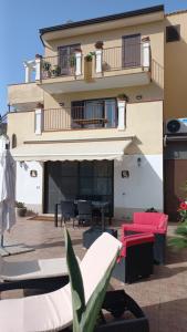 Balkon lub taras w obiekcie Villa Victoria, Taormina