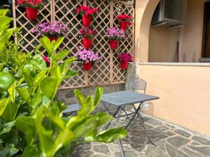 Κήπος έξω από το LakeView Bellagio apartment
