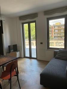 Χώρος καθιστικού στο Appartamento Verona
