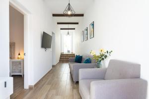 TV a/nebo společenská místnost v ubytování Casa Jacinto