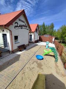 Herní místnost nebo prostor pro děti v ubytování Domki Zagroda
