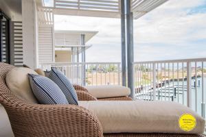 Μπαλκόνι ή βεράντα στο 2 bedroom Penthouse at the Boathouse
