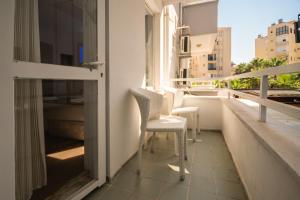 Balkón nebo terasa v ubytování Behram Hotel