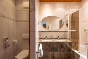 Koupelna v ubytování Hotel Bären