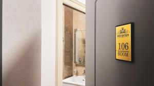 Koupelna v ubytování Hotel Ruko Boutique