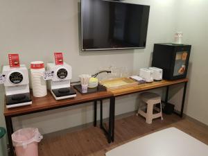 格雷酒店的厨房或小厨房
