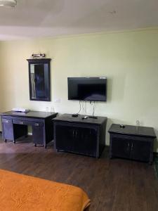 TV a/nebo společenská místnost v ubytování Hotel Skylark