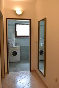 Koupelna v ubytování Apartman Peršić
