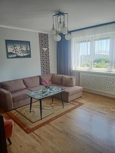 Posezení v ubytování Apartamenty na skarpie