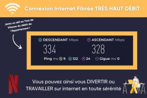 a screenshot of a website with a tweeter on it at Le Logis Des Sorciers - Home Homy in Montluçon