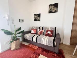 Postel nebo postele na pokoji v ubytování Blue Moon Penthouse + 16 fotografií