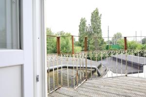 Μπαλκόνι ή βεράντα στο Studio Apartment Bremen 01