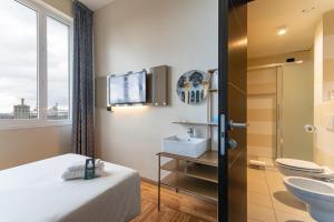 Koupelna v ubytování B&B Hotel Genova Principe