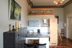 Η κουζίνα ή μικρή κουζίνα στο Centauren Apartment 03 Modern im Herzen Bremens