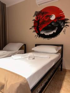 Krevet ili kreveti u jedinici u okviru objekta Birds Hostel
