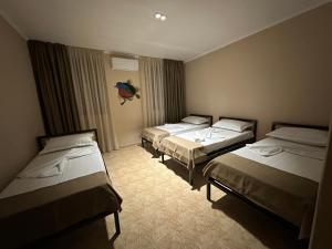 Krevet ili kreveti u jedinici u okviru objekta Birds Hostel