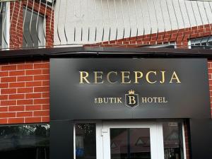 Certifikát, hodnocení, plakát nebo jiný dokument vystavený v ubytování BUTIK Hotel 350m od plaży