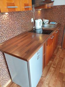 Kuchnia lub aneks kuchenny w obiekcie Apartament Konrad w centrum 600 m od morza