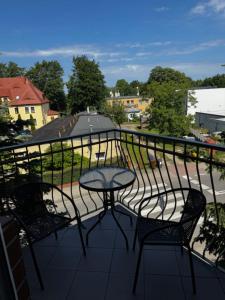 Balkón nebo terasa v ubytování BUTIK Hotel 350m od plaży