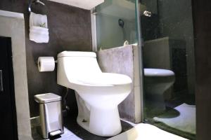 Ένα μπάνιο στο Habitación Tulipán
