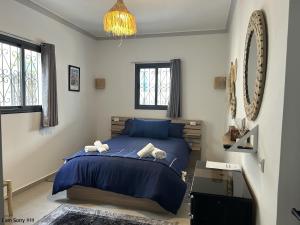 Postel nebo postele na pokoji v ubytování Riad Ghazal + 37 fotografií