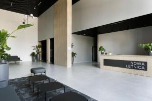 Ο χώρος του λόμπι ή της ρεσεψιόν στο Elite Apartments Letnica Premium