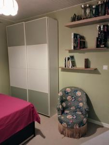 Ένα ή περισσότερα κρεβάτια σε δωμάτιο στο Les Cèdres