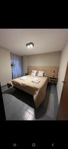 une chambre avec un grand lit avec deux oreillers dans l'établissement Alquiler Temporal en Nueva Córdoba!, à Córdoba