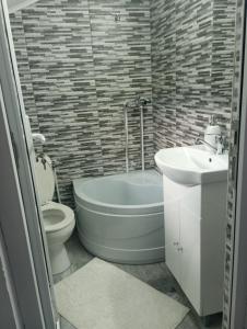 Koupelna v ubytování Casa Cătă&Daria duplex + 15 fotografií
